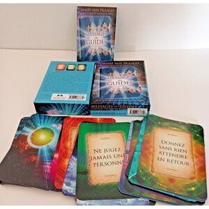 Messages Des Guides Transformation FRENCH Cards James Van Praagh & Guidebook